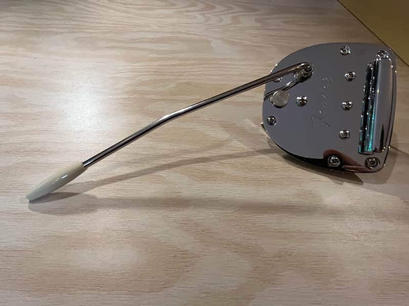 Fender 099-2071-000 Panorama Jaguar / Jazzmaster Tremolo System 2010s - Nickel image 1