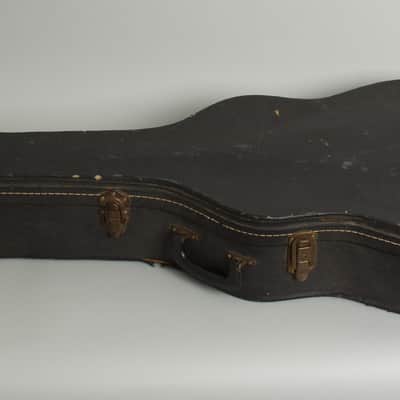 Vega  C-56 Special w/DeArmond Rhythm Chief Pickup Arch Top Acoustic Guitar (late 1940s), ser. #5370, black hard shell case. image 11