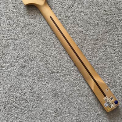 USA Fender JIM ROOT Stratocaster Strat NECK & LOCKING TUNERS, Compound Ebony image 4
