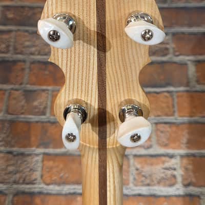 !USA! Handmade 5-String Banjo Natural Walnut w/ Superior HSC image 13