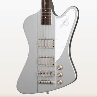 Epiphone Thunderbird ‘64 Electric Bass Guitar Silver Mist