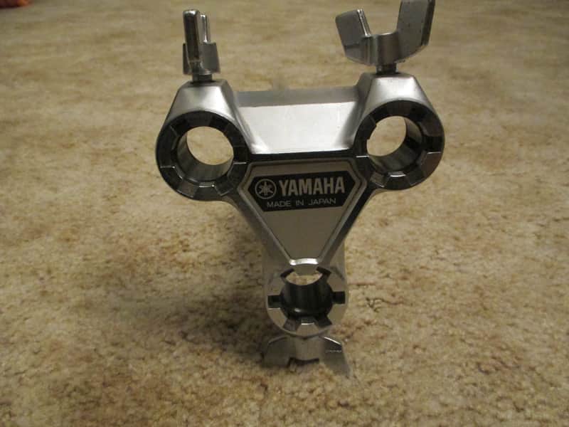 Yamaha 3 HOLE tom mount receiver - 80s-90s? image 1