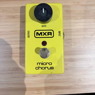MXR M148 Micro Chorus 2005- Present - Yellow image 1
