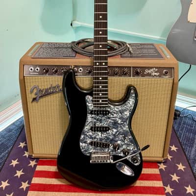 Fender Stratocaster 1991, Made In USA, Black with Hardshell Case - Pre Owned image 1