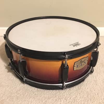 Pearl ELX 5-piece drum set in Amber fade w/ black hardware image 17