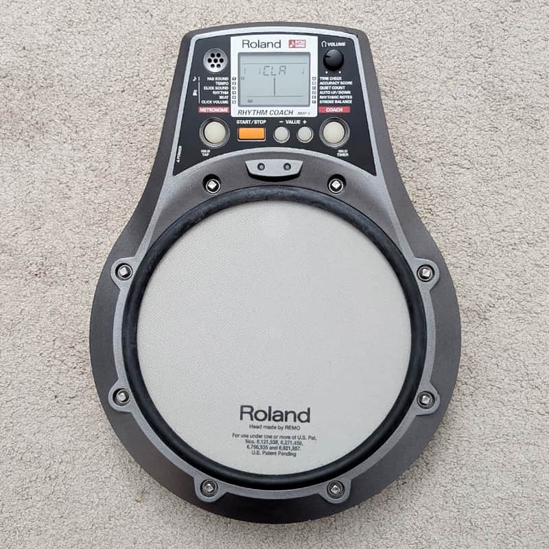 Roland RMP-5 Rhythm Coach Electronic Drum Practice Pad Metronome w/ Manual & DVD image 1