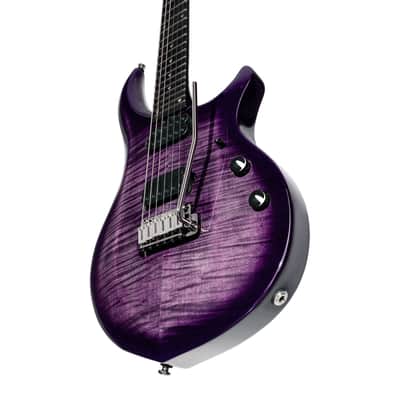 Sterling by Music Man John Petrucci JP Majesty Majestic Purple, DiMarzio pickups, Plek Setup - Blem image 5