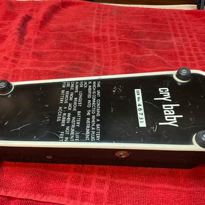 Vintage Cry Baby wah late 60’s - Black image 10