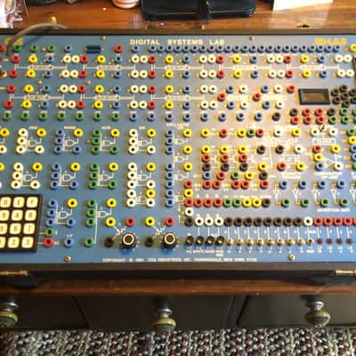 CES Ed-Lab 703a Digital Systems Lab modular synth analog computer banana logic suitcase expander image 2