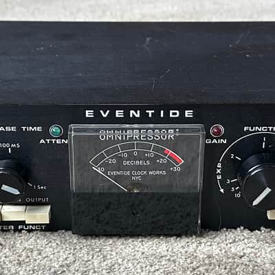 Eventide Omnipressor Model 2830 Dynamic Effects Processor Vintage 1974 - Black with Black Meter image 2