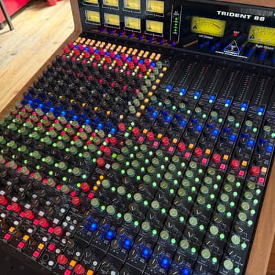 Trident 88 - 24 channels on mixdown / discrete mic pre’s / Lundahl option ! SUPERB condition!! image 13