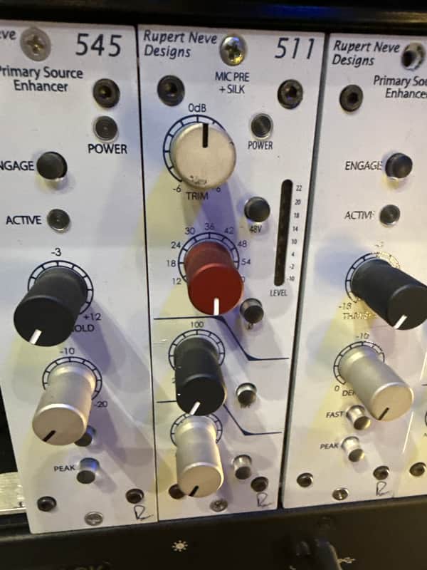 Rupert Neve Designs Portico 511 500-Series Mic Pre Module with Silk 2013 - Present - White image 1