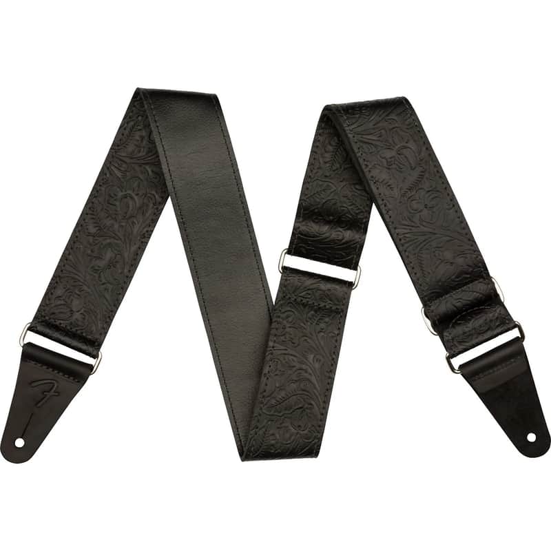 Fender Tooled Leather 2" Guitar Strap image 1