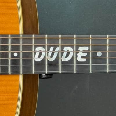 Martin D-28 P 1987 unusual Low Profile Neck & Adjustable Truss Rod model originally owned by the "Dude" ! image 10