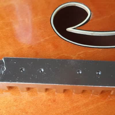 Melita Gretsch guitar brigde body - Synchro sonic 6120 6193 Electro cutaway II image 3