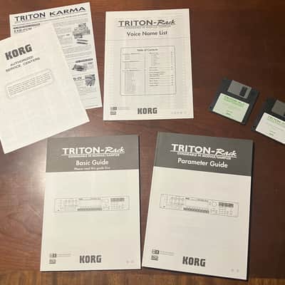 Korg Triton-Rack Manuals
