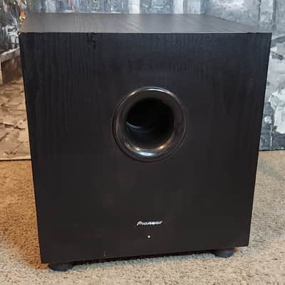 Pioneer Pioneer SW-8MK2 powered subwoofer 2020 - Black image 2