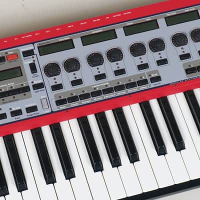 Nord Modular G2X synthesizer with voice expansion board + original owner's manual + brochure image 7