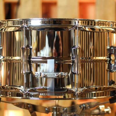 Pearl 14x6.5 Primal Steel Snare Drum - PSC1465S image 3