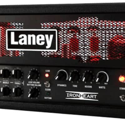 Laney Ironheart Tube Head HD 60W Class AB IRT60H image 3
