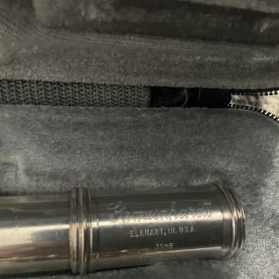 Gemeinhardt 3SHB - Solid Silver Head Joint-All New Pads, Case image 4