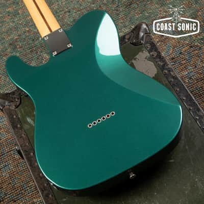 2023 Fender FSR Hybrid II Telecaster Sherwood Green w/ Matching Headstock Japan MIJ image 9