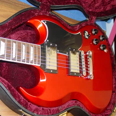 Gibson 2018 Custom Shop SG Standard Red Sparkle image 2