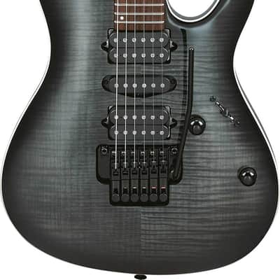 Ibanez KIKO10BP-TGB Kiko Loureiro Signature Electric Guitar 6-String - Transparent Grey Burst + Gig Bag image 1