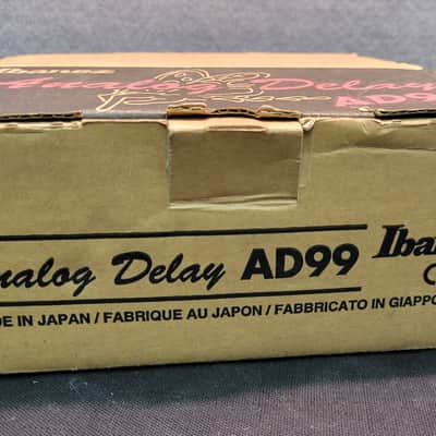 Vintage Ibanez AD99 Analog Delay with original box, paperwork, and power supply! image 5
