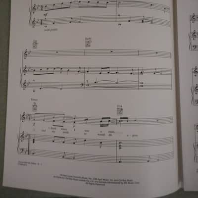 Collection of 2 Luther Vandross Sheet Music 1989-2002 image 4