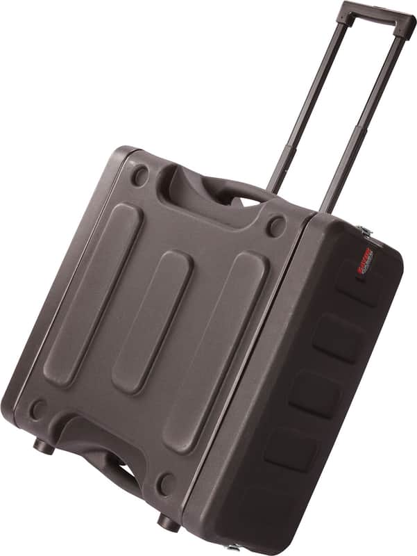 Gator G-PROR-6U-19 Roto Molded Rolling 6U Rack Case image 1