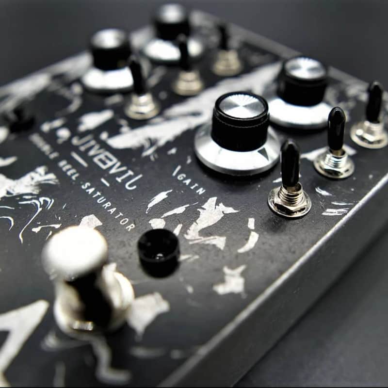 JPTR FX Double Jive - Jiveevil Reel Saturator Pedal - Fast Free