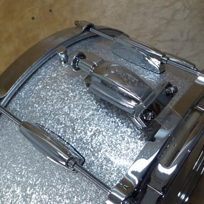 (C) Gretsch Catalina 7x13 Snare Drum Silver Sparkle image 4
