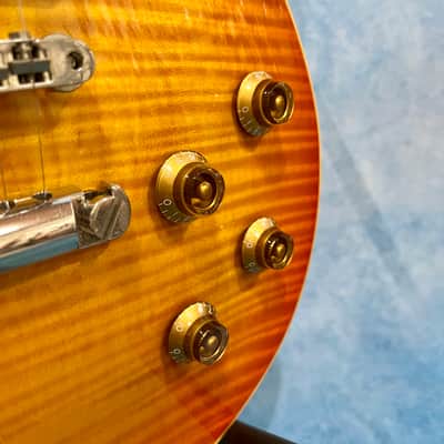 Edwards by ESP E-LP 2000s Flame Top Cherry Sunburst Made in Japan Les Paul image 9