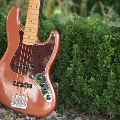 Fender Player Plus Active Jazz Bass® - Aged Candy Apple Red image 3