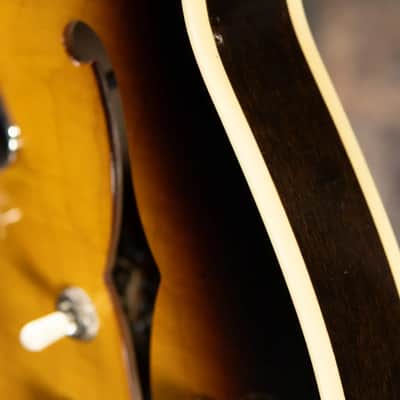 Epiphone Elitist 1965 Casino Hollow Body Electric Guitar - Vintage Sunburst with Hardshell Case - Used image 15