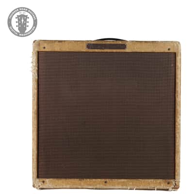 1956 Fender Bassman 5E6 Narrow Panel 4x10 Tweed Combo image 1