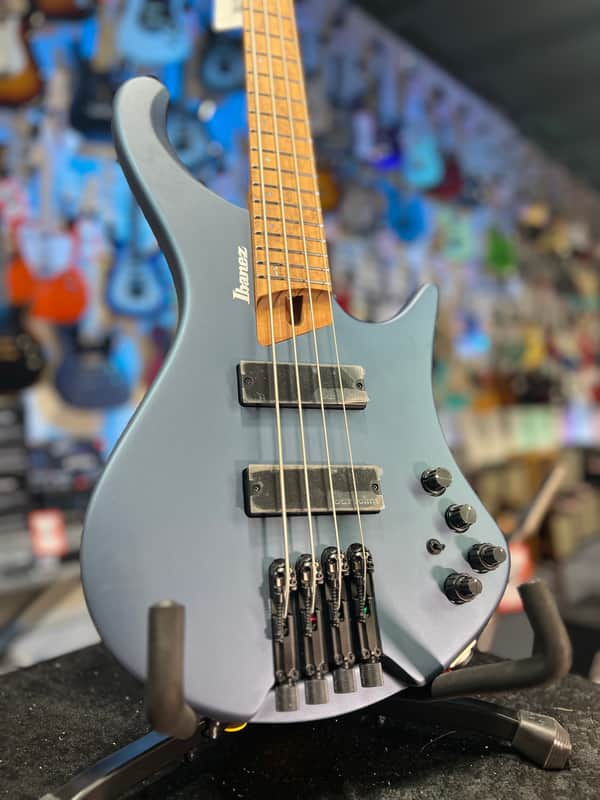 Ibanez EHB Ergonomic Headless Bass Guitar - Arctic Ocean Matte Auth Deal! 995 GET PLEK’D! image 1