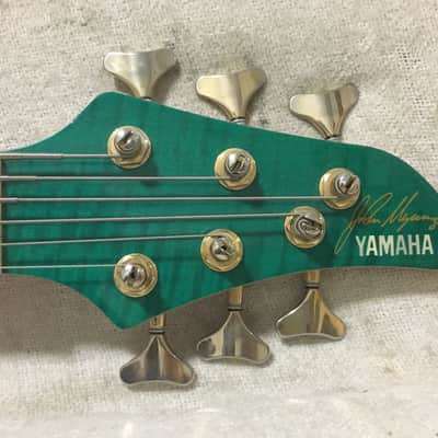 Yamaha RBX 6JM 6 String Bass Guitar John Myung Signature Turquoise