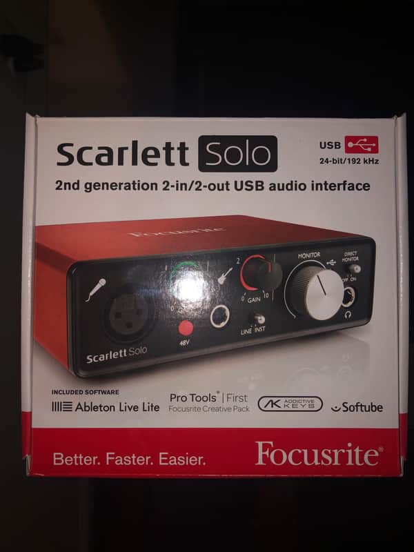 Focusrite Scarlett Solo 2nd Gen image 1