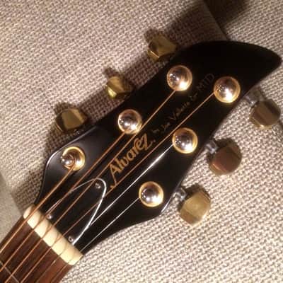Alvarez AV2-SB  Baritone Acoustic Guitar Yairi Japan MTD / Veilette Designed image 4