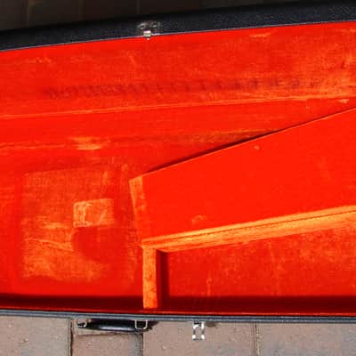 Fender VINTAGE TOLEX STRATOCASTER TELECASTER CASE ORIGINAL MID TO LATE 1960'S EARLY 70"S - BLACK TOLEX image 2