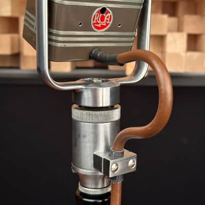 Vintage RCA 44-BX Ribbon Microphone. Excellent, new ribbon! RCA44BX 44BX 44 BX image 7