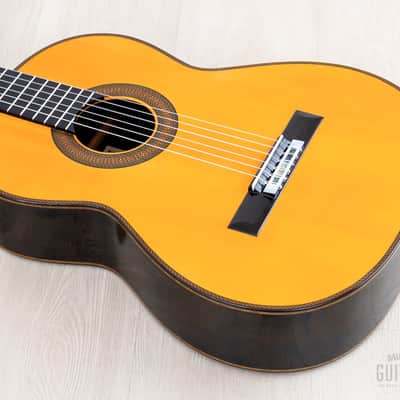 1987 Sakazo Nakade No. 5000 Vintage Classical Guitar German Spruce + Brazilian Rosewood w/ Case image 11