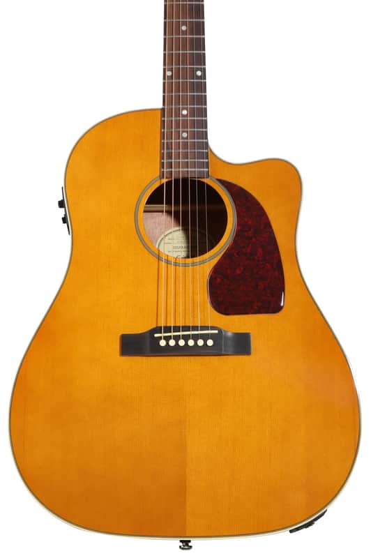 Epiphone J-45 Studio EC Acoustic-electric Guitar - Natural image 1