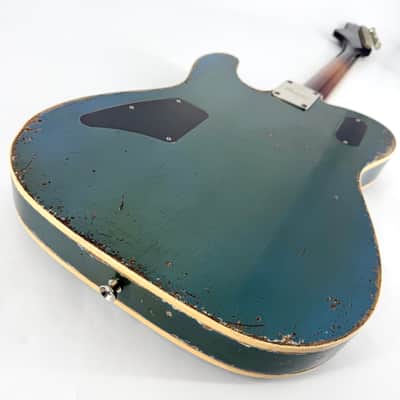 2024 Castedosa Marianna Semi-Hollow Masterbuilt Relic - Aged Lake Placid Blue image 16