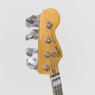 Fender Squier Classic Vibe Late '60s Jazz 4 String Electric Bass Guitar - Lake Placid Blue image 6