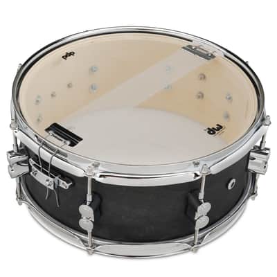 PDP Concept Series Black Wax Maple Snare, 5.5x13, Satin Black w/Chrome Hardware (PDSN5513BWCR) image 7