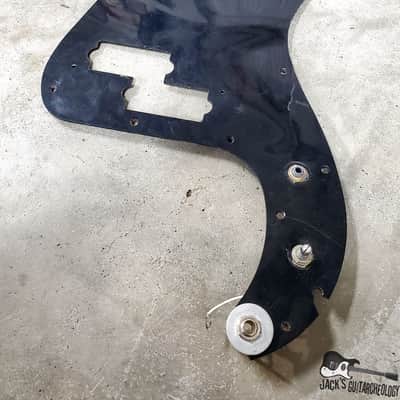 Matsumoku Lawsuit Era MIJ Precision Bass Pickguard w/ Vintage Components (1970s, Black) image 2