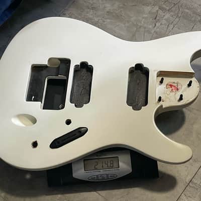 2000's Indonesia Ibanez S7320 7 String White Guitar Body ZR Tremolo Ready image 24